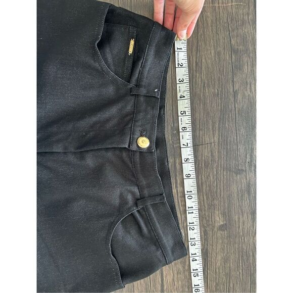 St. John Sport Black Straight Leg Jeans Size 10 Mature Quiet Luxury Capsule - Picture 13 of 16